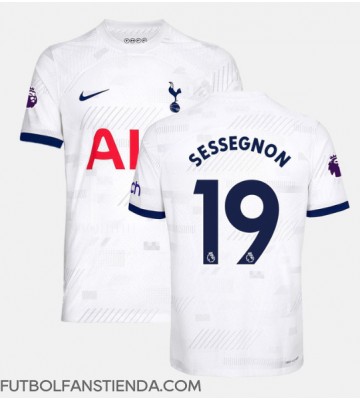 Tottenham Hotspur Ryan Sessegnon #19 Primera Equipación 2023-24 Manga Corta